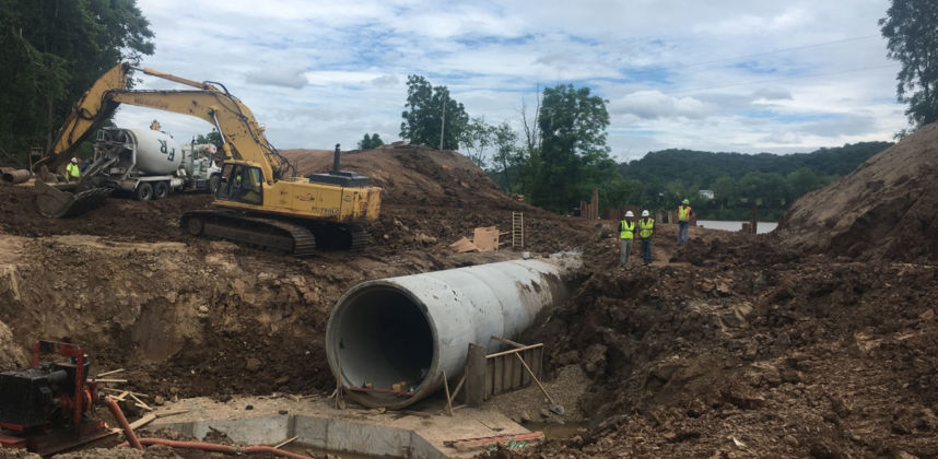 Meigs County 120″ Culvert Replacement