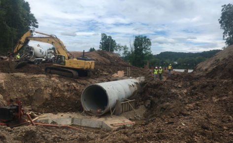 Meigs County 120″ Culvert Replacement